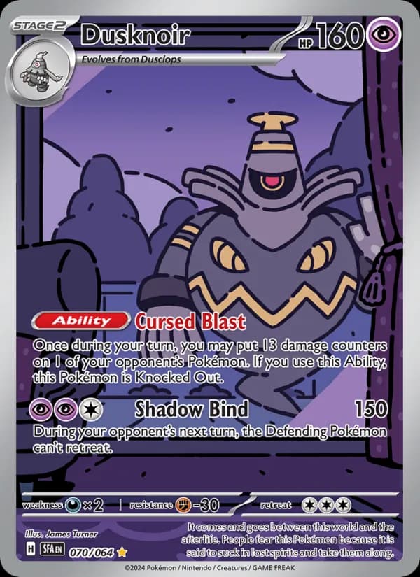 Dusknoir card in English