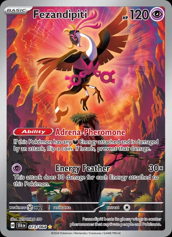 Fezandipiti card in English