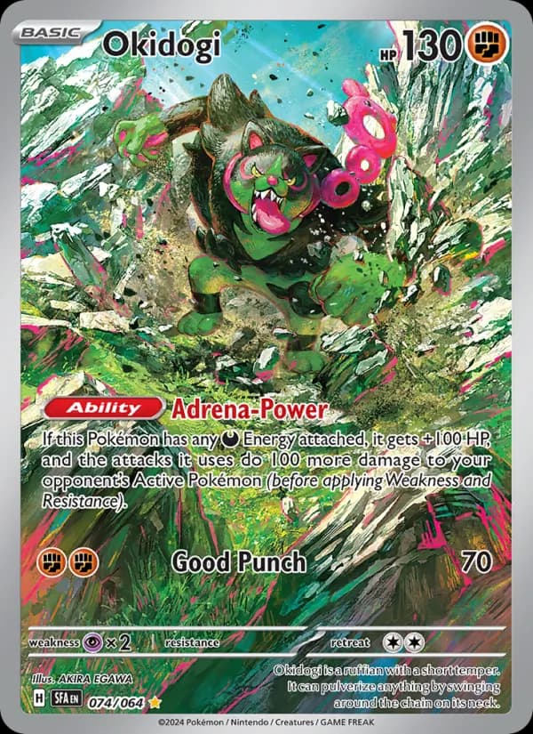 Okidogi card in English