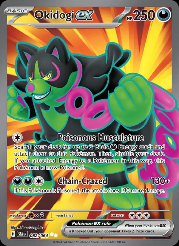 Okidogi ex card in English