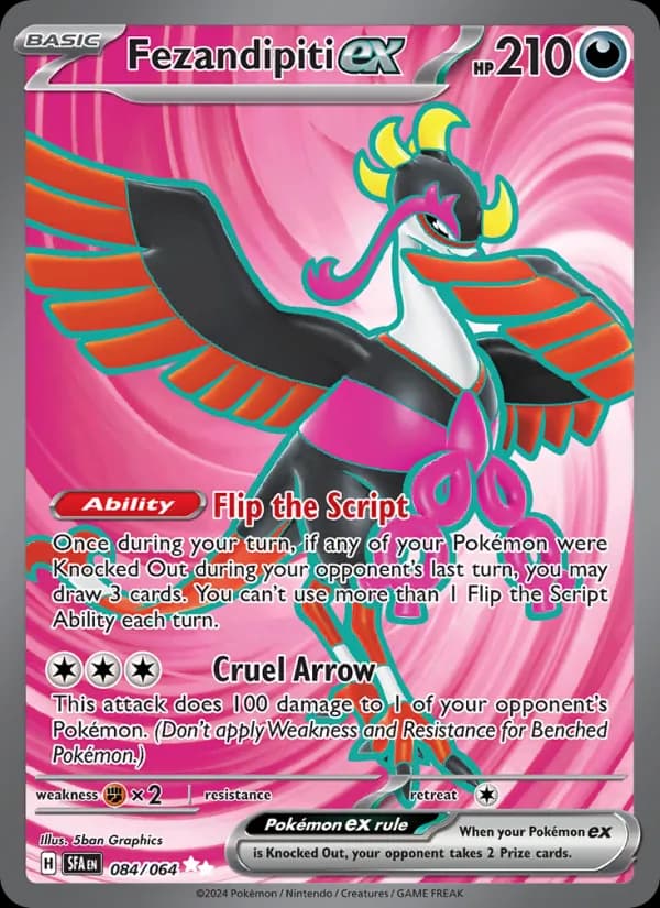 Fezandipiti ex card in English