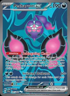 Pecharunt ex card in English