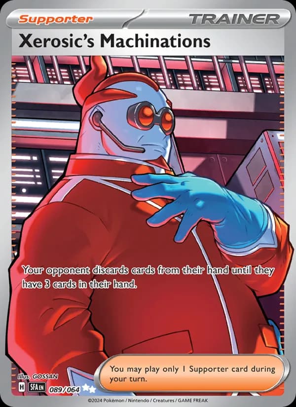 Xerosic's Machinations card in English