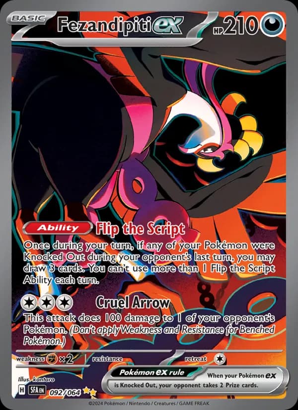 Fezandipiti ex card in English