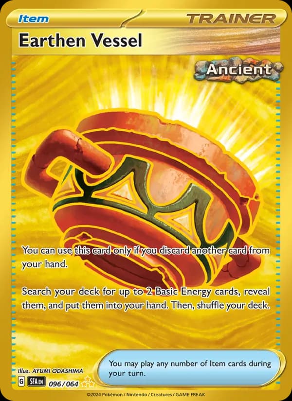 Earthen Vessel card in English