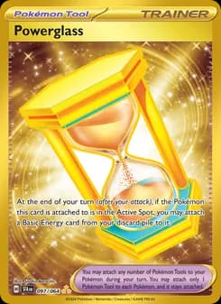 Powerglass card in English