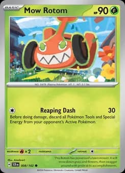 Mow Rotom card in English