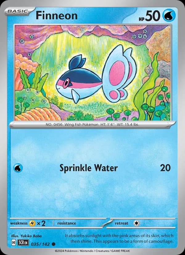 Finneon card in English