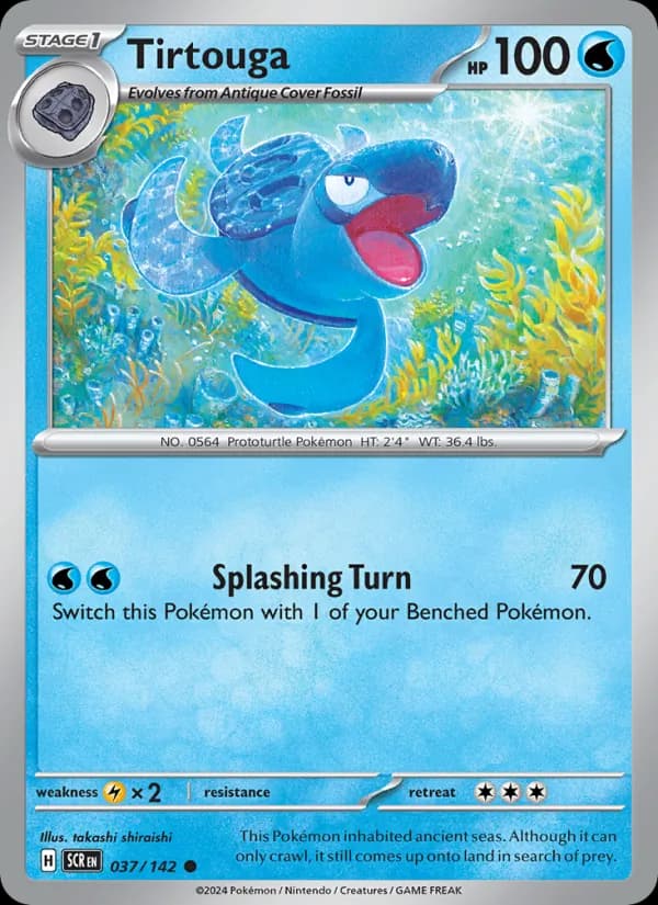 Tirtouga card in English