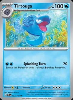 Tirtouga card in English