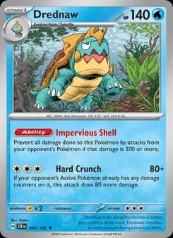 Drednaw card in English