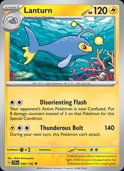 Lanturn card in English
