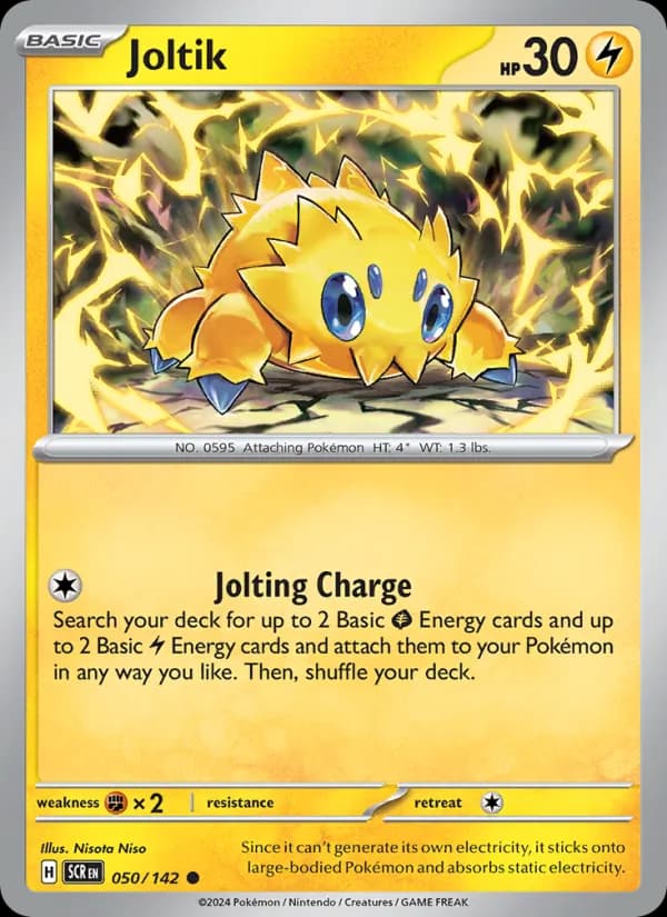Joltik card in English