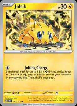 Joltik card in English