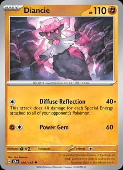 Diancie card in English