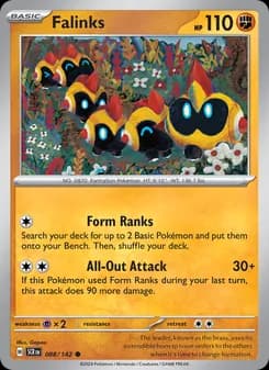 Falinks card in English