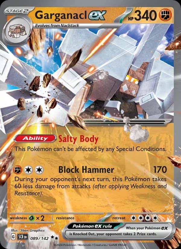 Garganacl ex card in English