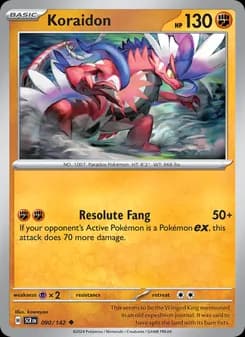Koraidon card in English