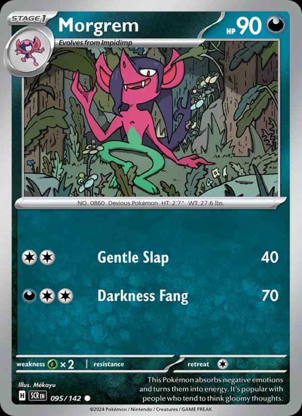 Morgrem card in English
