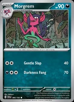 Morgrem card in English