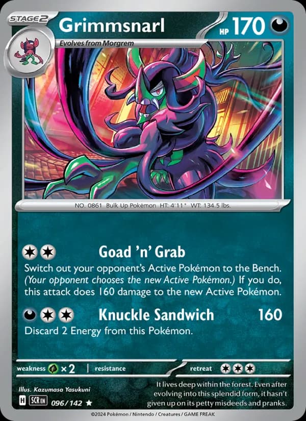 Grimmsnarl card in English