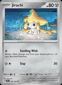 Jirachi card in English