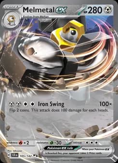 Melmetal ex card in English