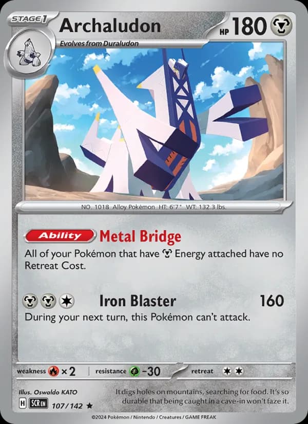 Archaludon card in English