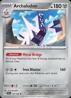 Archaludon card in English