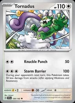 Tornadus card in English