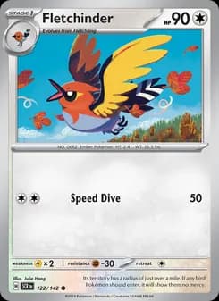 Fletchinder card in English