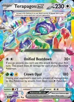 Terapagos ex card in English