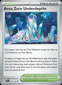 Area Zero Underdepths card in English