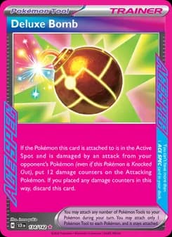 Deluxe Bomb card in English