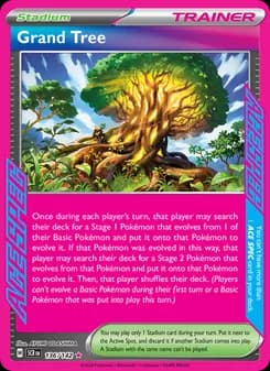 Grand Tree card in English