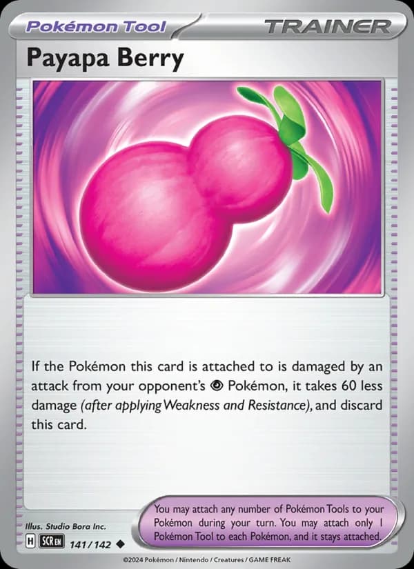 Payapa Berry card in English