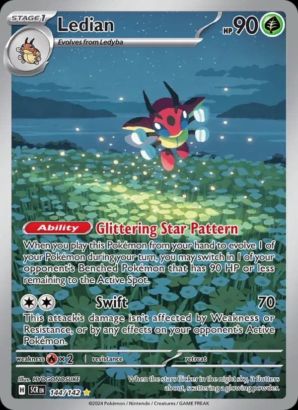 Ledian card in English