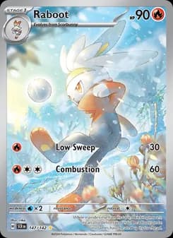 Raboot card in English