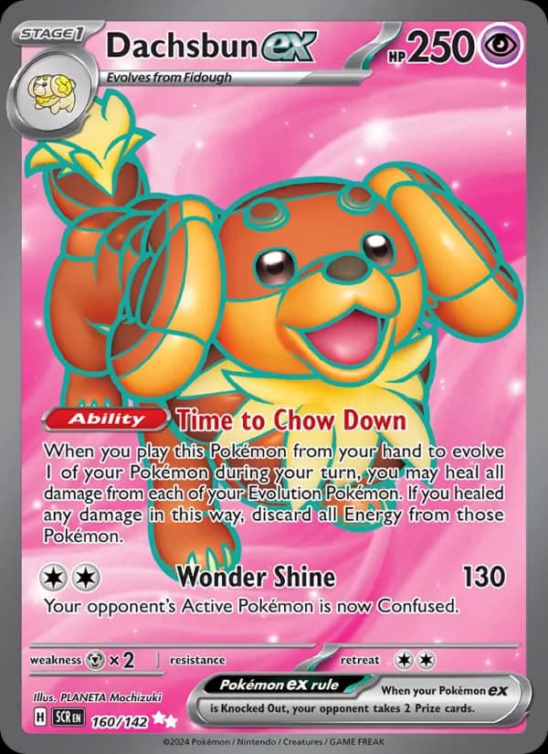 Dachsbun ex card in English