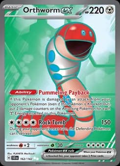 Orthworm ex card in English