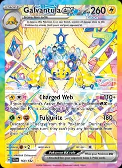Galvantula ex card in English
