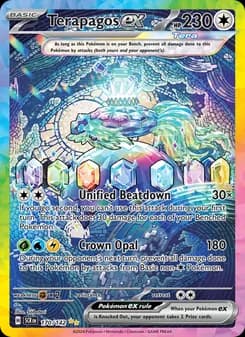 Terapagos ex card in English