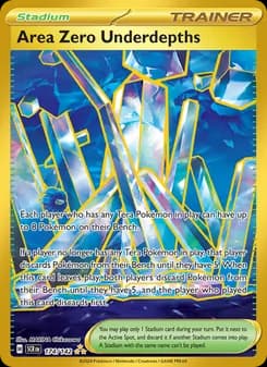 Area Zero Underdepths card in English