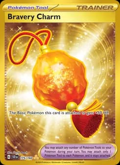 Bravery Charm card in English