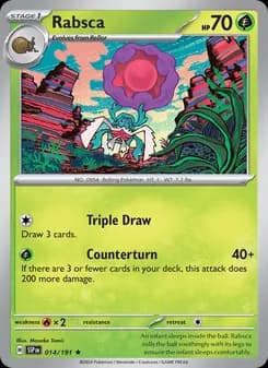 Rabsca card in English