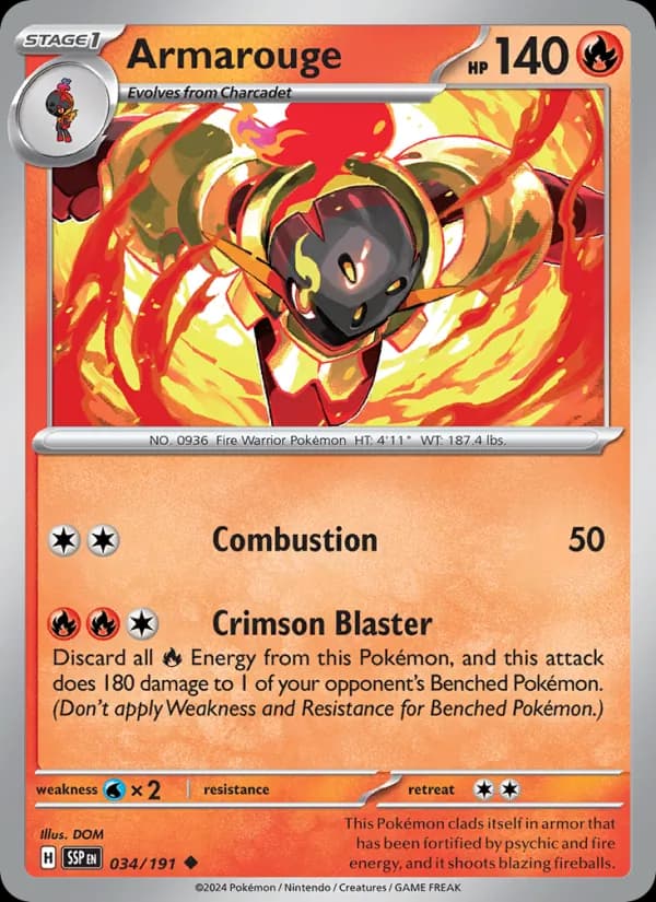 Armarouge card in English