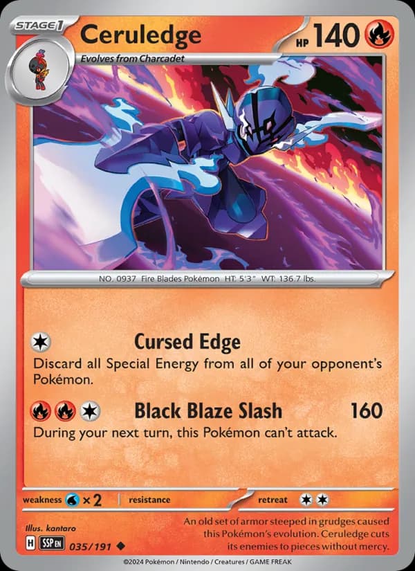 Ceruledge card in English