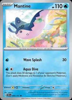 Mantine card in English