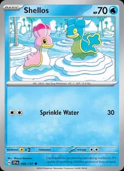 Shellos card in English