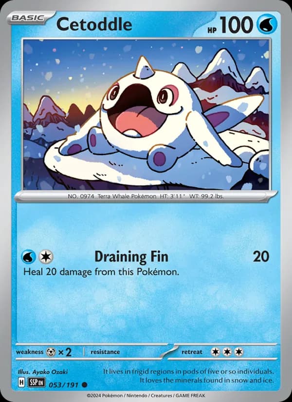 Cetoddle card in English